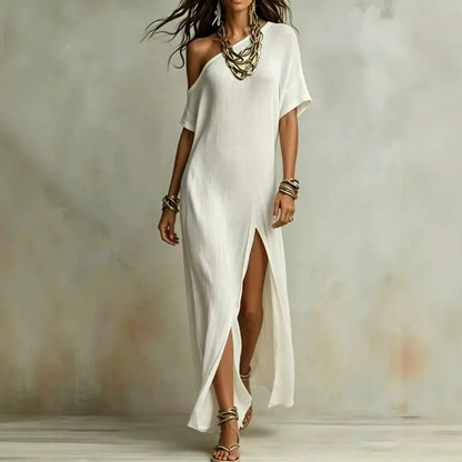 Women's Asymmetrical Maxi Dress