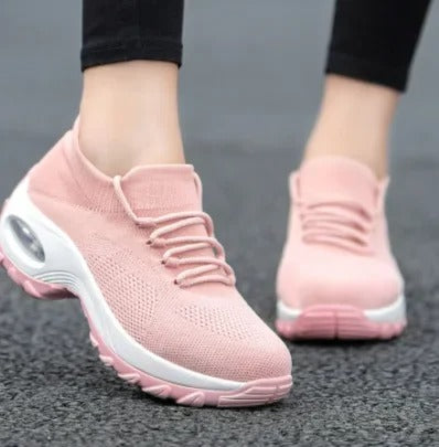 Women's Knit Air Cushion Trainers