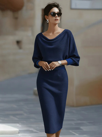Women’s Timeless Batwing Midi Dress