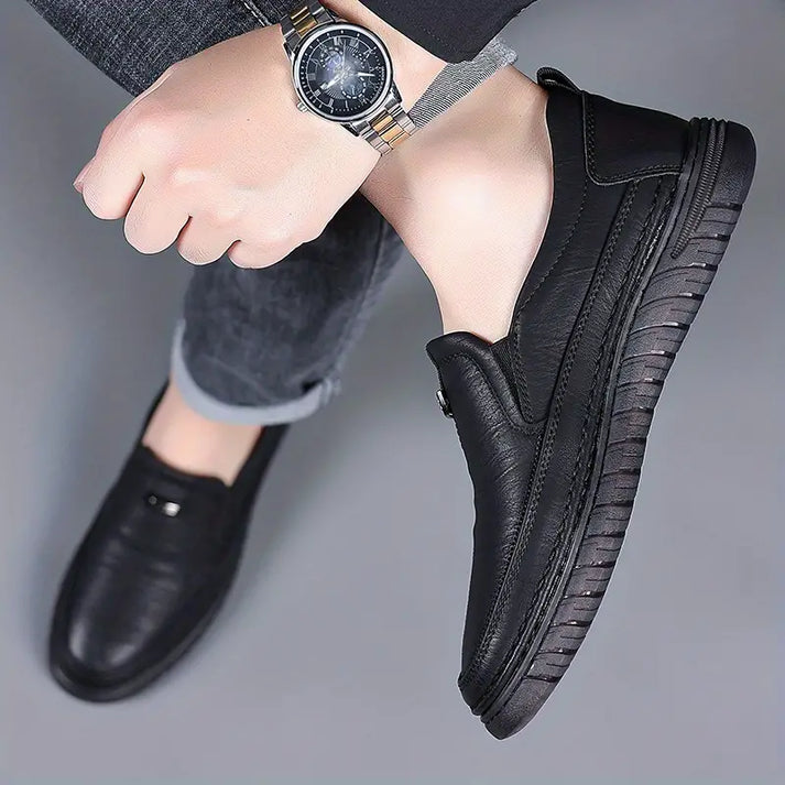 Gentleman Leather-Look Shoe
