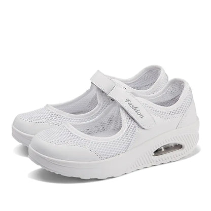 women's Air Cushion Mary Jane Sneakers