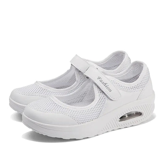 women's Air Cushion Mary Jane Sneakers
