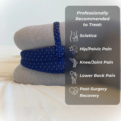 Contoured Memory Foam Knee Support Pillow