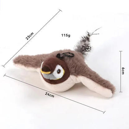 Motion-Activated Flapping Bird Cat Toy