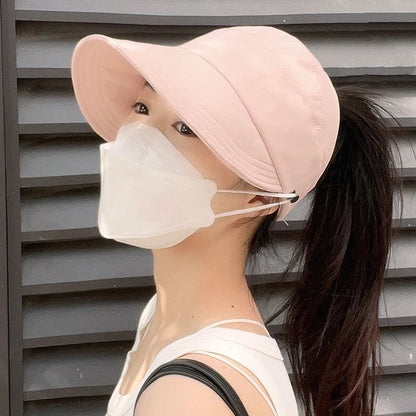 Outdoor UV Protection Hollow Top Hat