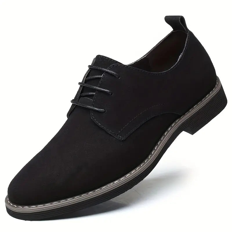 Men's Black Oxford Sneakers – Stylish, Durable & Versatile for Weddings & Everyday Wear