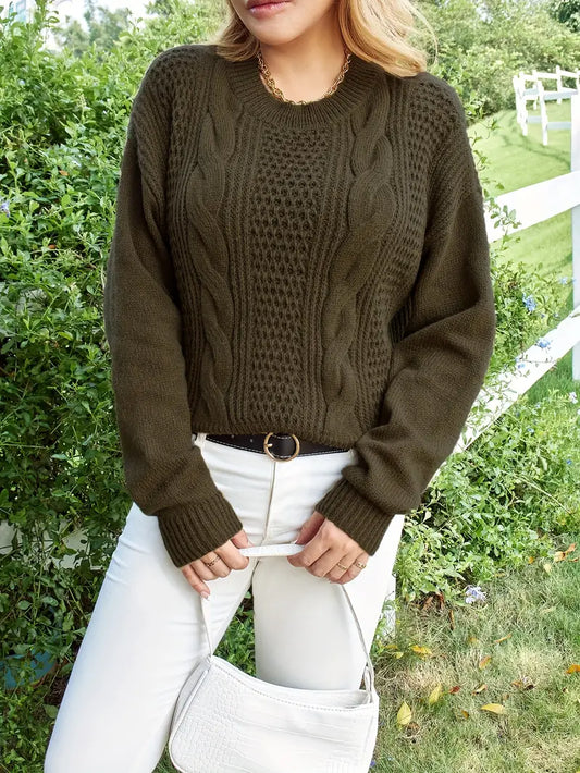 Oversized Chunky Knit Sweater