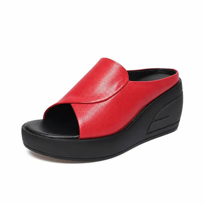 Women’s Crossover Wedge Sandals