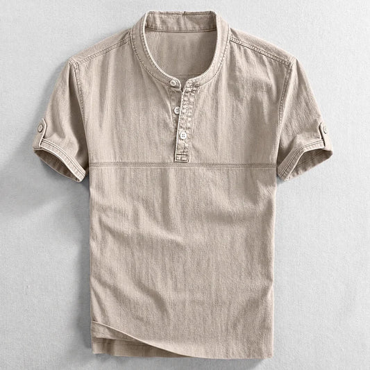 Men’s Porter Short-Sleeve Henley Shirt
