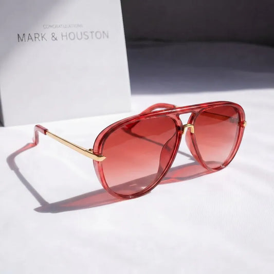 Women's Gradient Aviator Sunglasses