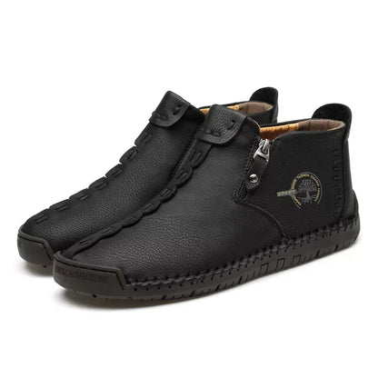 Women's Non-Slip Leather-Look Medieval-Style Boots