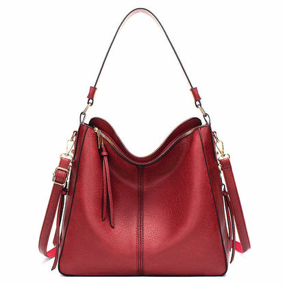 Women’s Luxury Faux Leather Organised Hobo Shoulder Bag