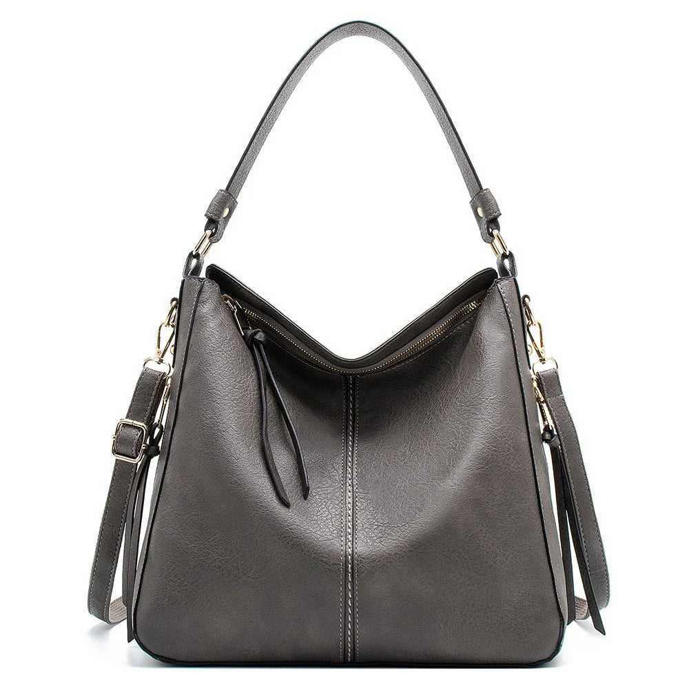 Women’s Luxury Faux Leather Organised Hobo Shoulder Bag