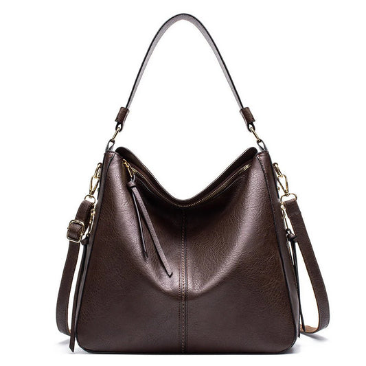 Women’s Luxury Faux Leather Organised Hobo Shoulder Bag