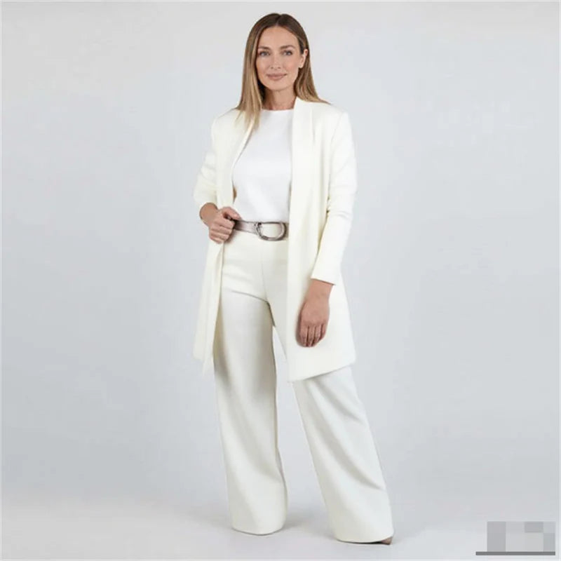 Women’s Three-Piece Cardigan and Trouser Set