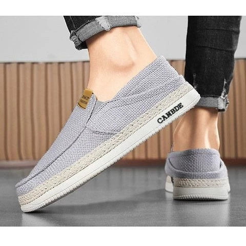 Men’s Woven Slip-On Loafers