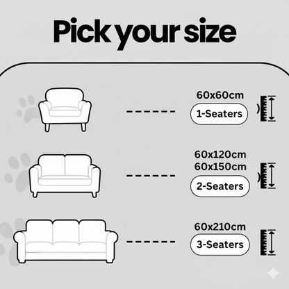 Plush Quilted Non-Slip Pet Sofa Protector Cover