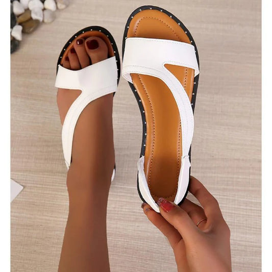 2024 Flat Sandals with Open Toe