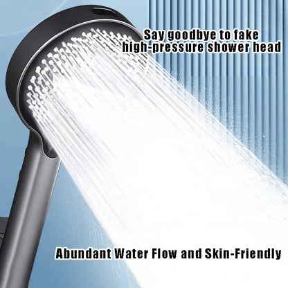 Adjustable Three-Mode High-Pressure Shower Head