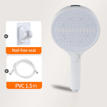 Adjustable Three-Mode High-Pressure Shower Head