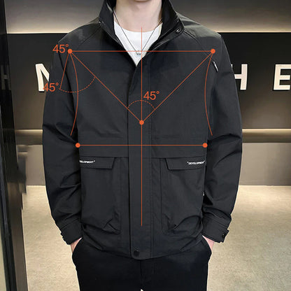 Men’s Utility Full Zip Multi Pocket Jacket