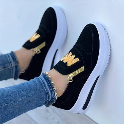 Women’s Casual Platform Slip-On Trainers