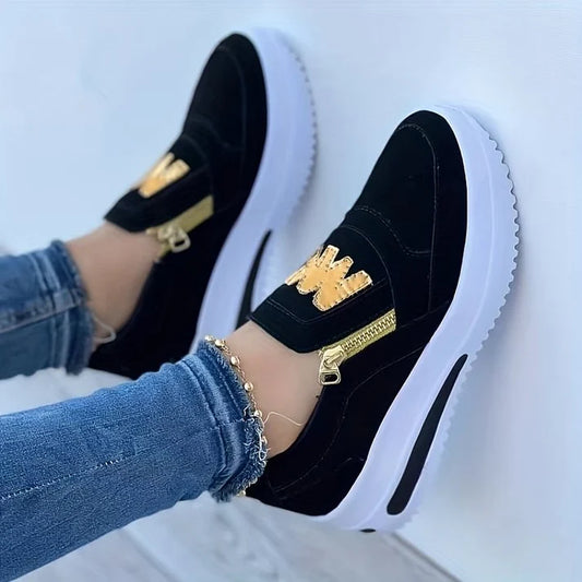 Women’s Casual Platform Slip-On Trainers