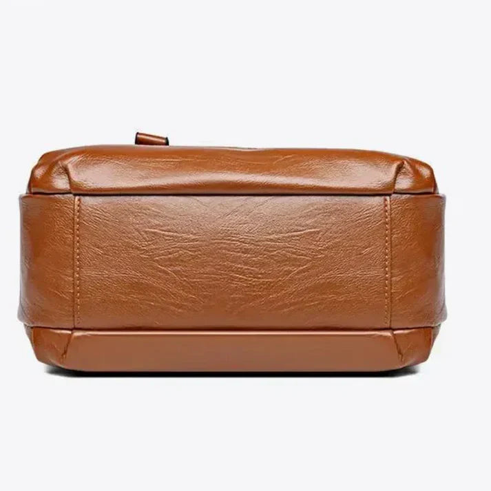 Heritage Charm Multi-Compartment Shoulder Bag