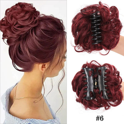 Clip-In Natural-Look Bun Hair Piece