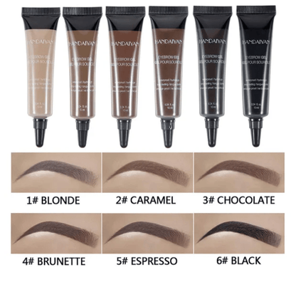 Women’s Waterproof Tinted Brow Gel with Conical Brush
