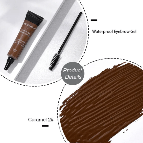 Women’s Waterproof Tinted Brow Gel with Conical Brush