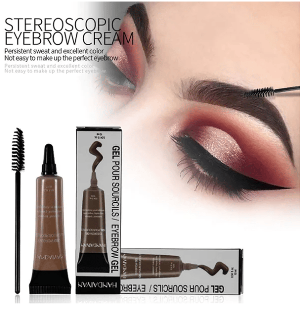 Women’s Waterproof Tinted Brow Gel with Conical Brush