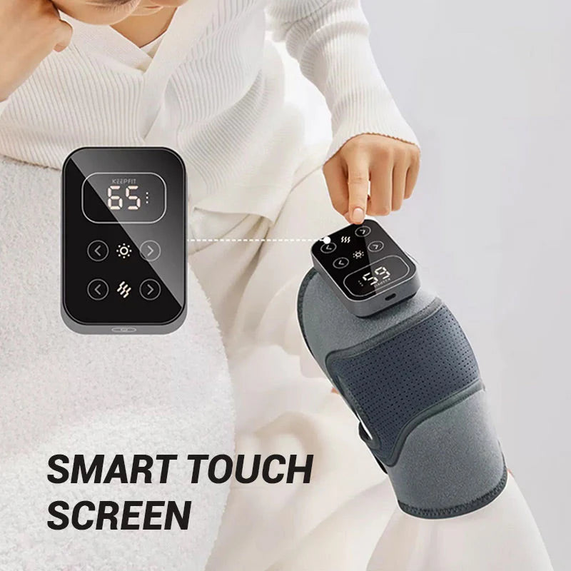 Electronic Heated Massage Knee Support Pads
