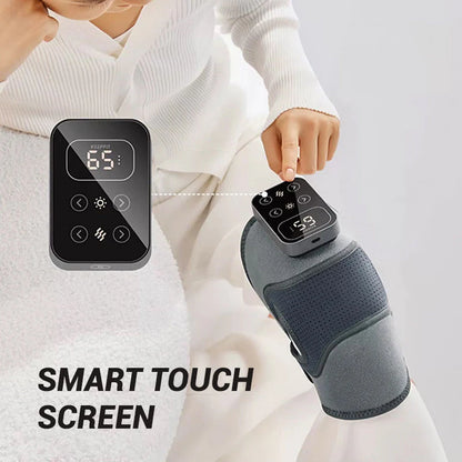 Electronic Heated Massage Knee Support Pads