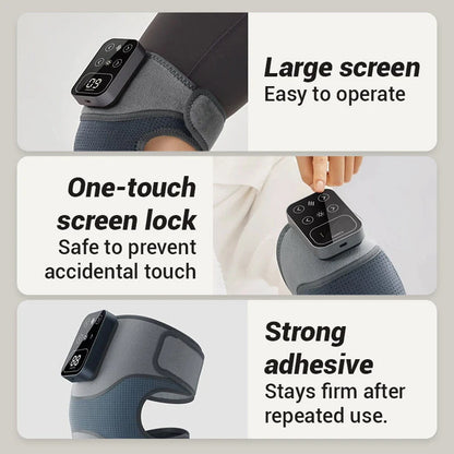 Electronic Heated Massage Knee Support Pads