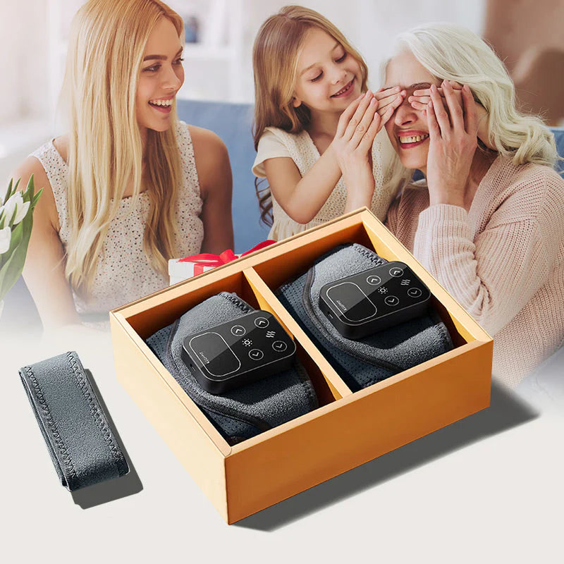 Electronic Heated Massage Knee Support Pads