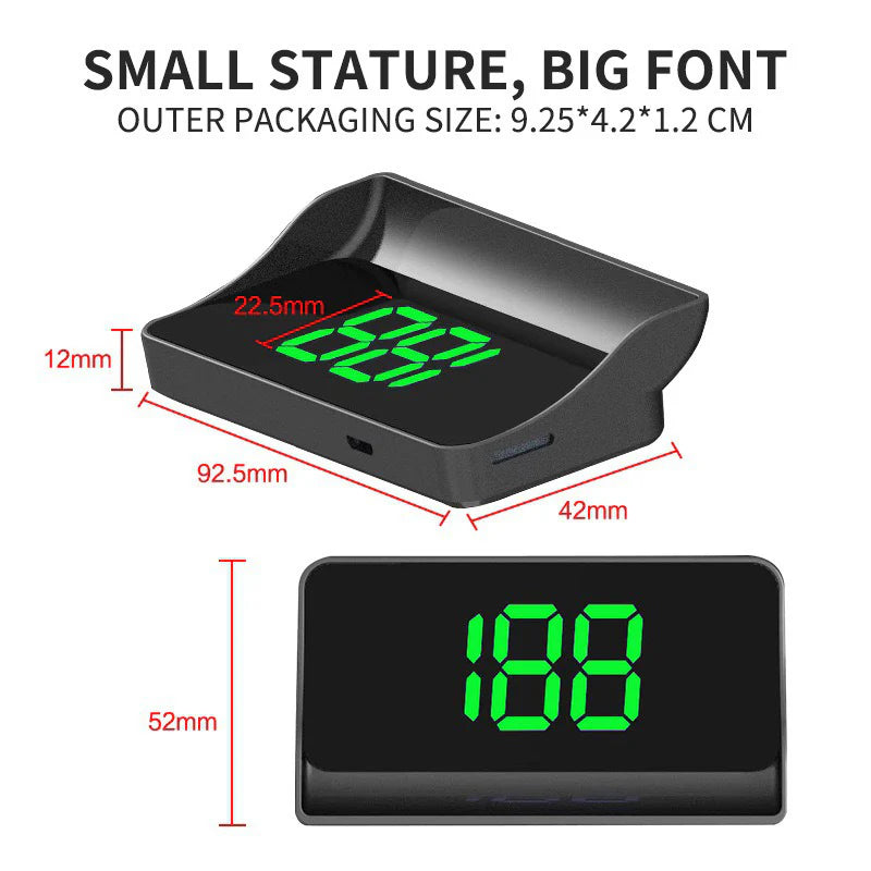 GPS Car Head-Up Display Speedometer