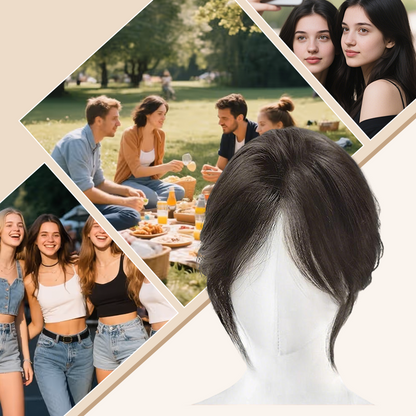 Women’s Clip-In Partial Fringe Hair Piece