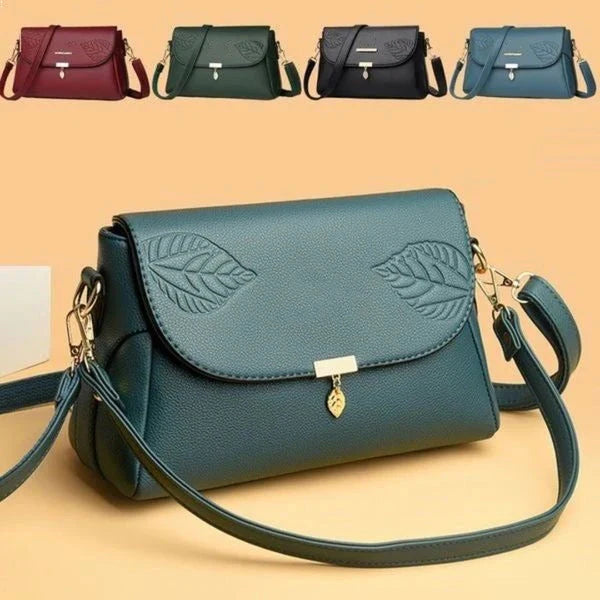 New Fashion Multilayer Women's Leather-Look Bag