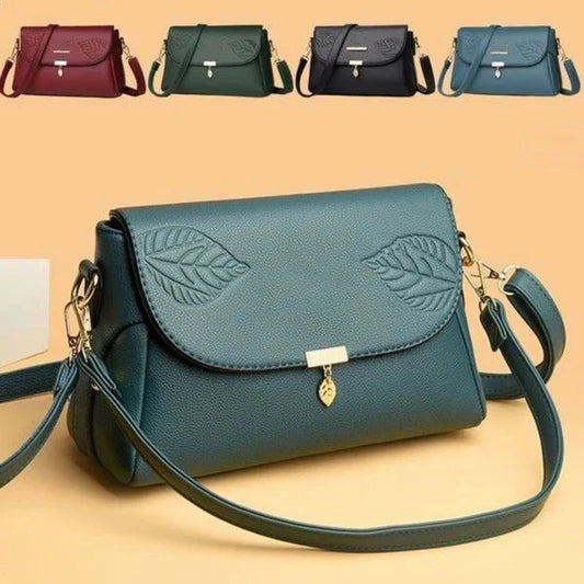 New Fashion Multilayer Women's Leather-Look Bag