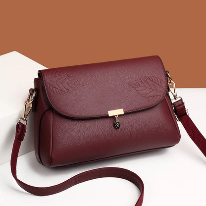 New Fashion Multilayer Women's Leather-Look Bag
