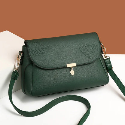 New Fashion Multilayer Women's Leather-Look Bag