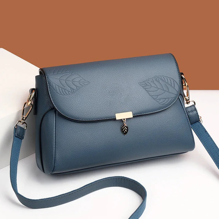 New Fashion Multilayer Women's Leather-Look Bag