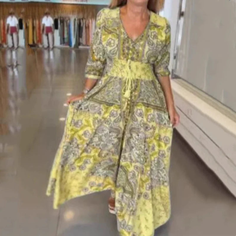 Women's Floral Maxi Dress
