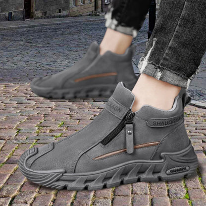 Men’s Casual Zip-Up Outdoor Shoes