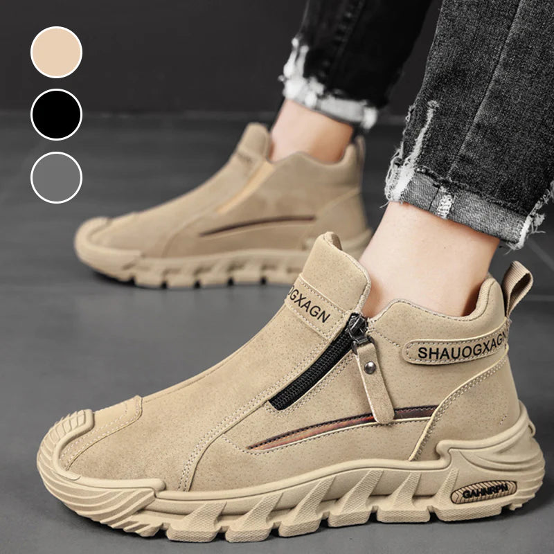 Men’s Casual Zip-Up Outdoor Shoes