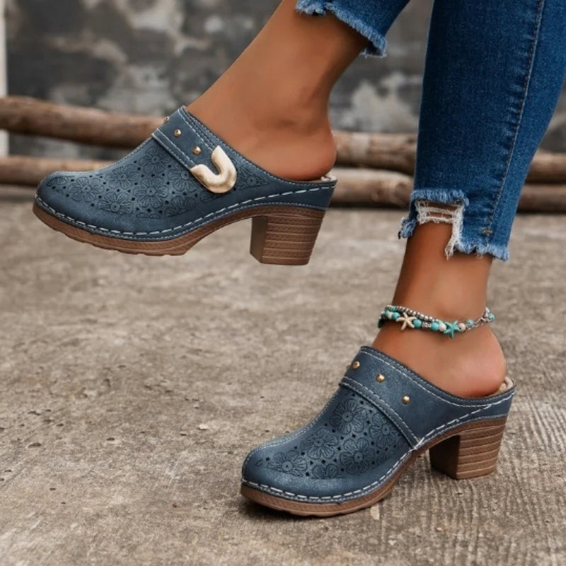 New Chunky Heel Sandals