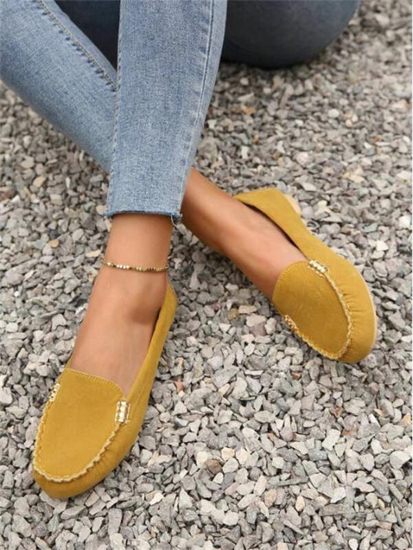 Women's Slip-On Loafers – Ballet Flats & Casual Moccasin Trqiners