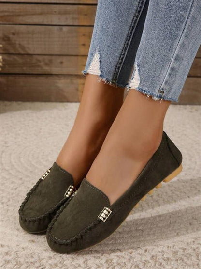 Women's Slip-On Loafers – Ballet Flats & Casual Moccasin Trqiners