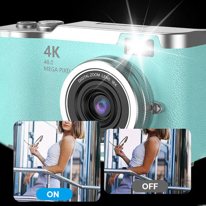 Compact 4K Flip Screen Digital Camera